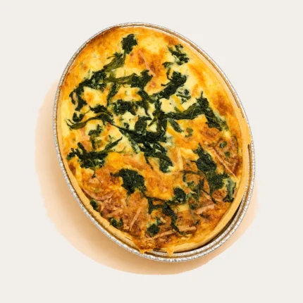 Cheese & Bacon Family Quiche